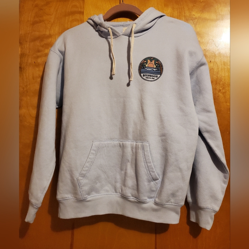 Billabong Sky Blue Hoodie Medium